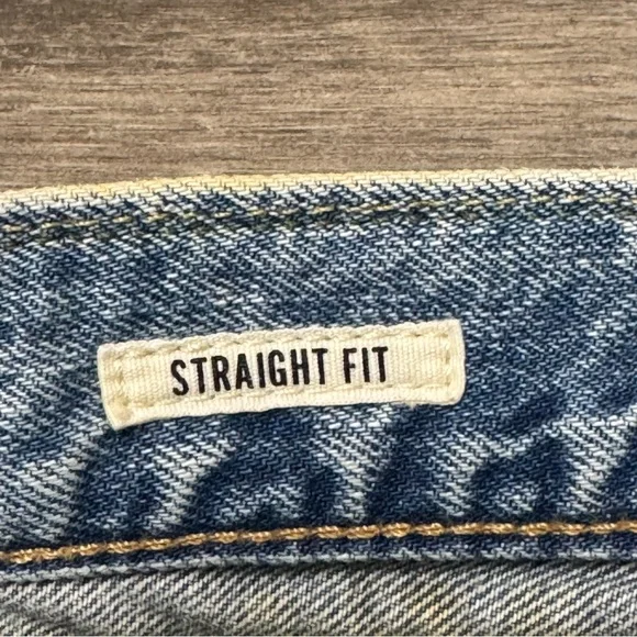 Todd Snyder Selvedge Straight Fit Distressed Blue Jeans Denim Men’s 34 X 20